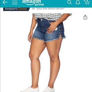 Dollhouse denim shorts